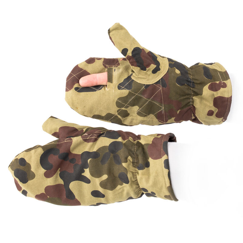 Romanian "Mozaic" Camo Trigger Mittens, , large image number 2